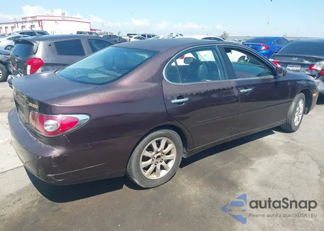 2002 Lexus Es 300 from USA, damaged, VIN JTHBF30G720048988